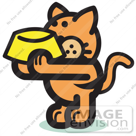 450x450 Black Cat Clipart Hungry Cat