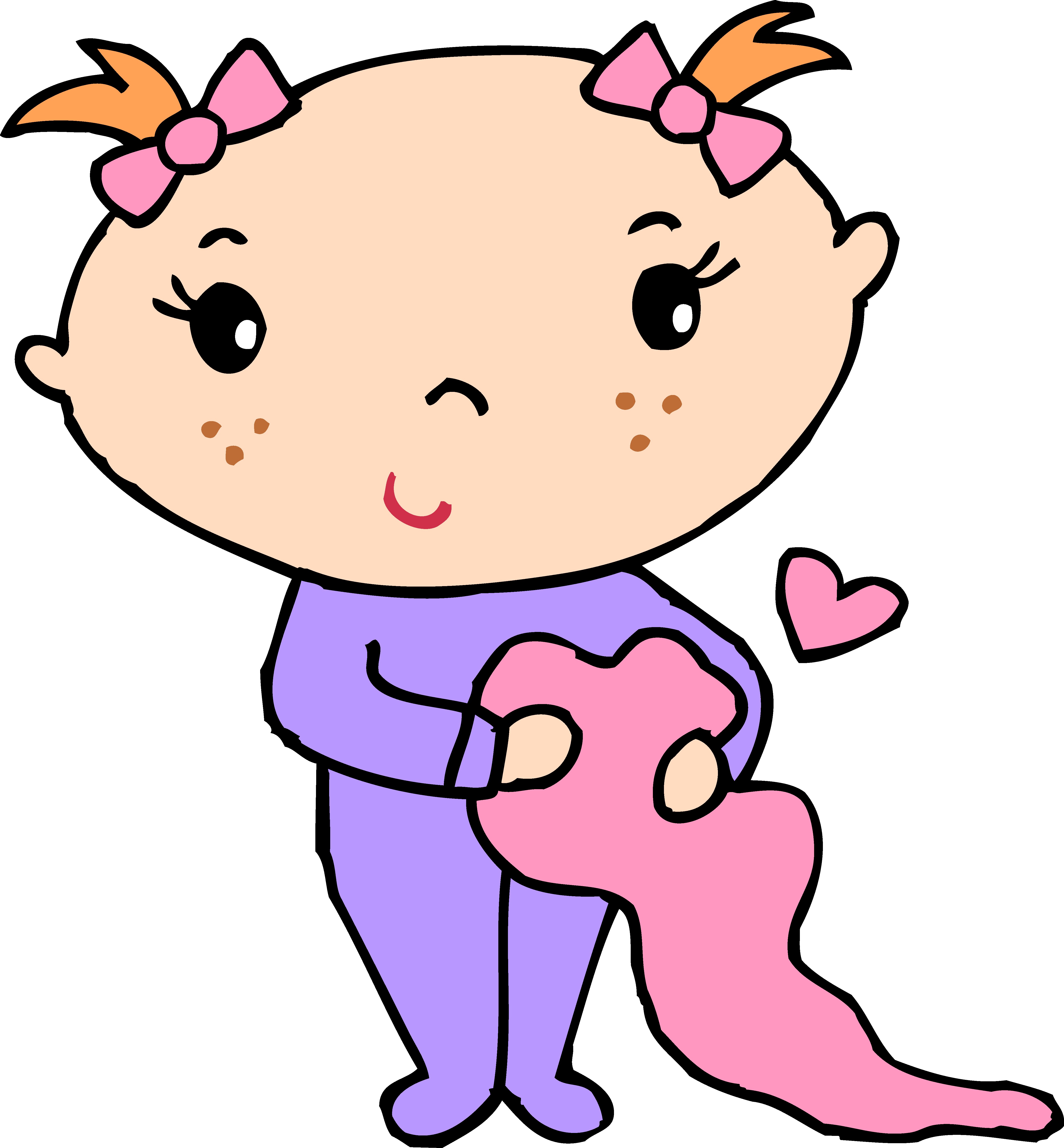5088x5490 Baby Girl Free Shower Clip Art Vector For Mesmerizing Clipart