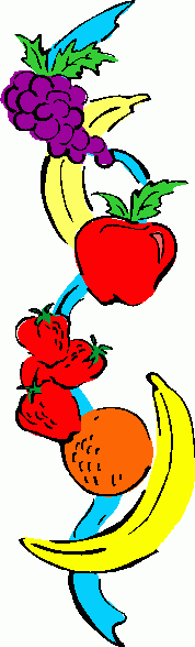 178x588 Free Fruit Border Clip Art