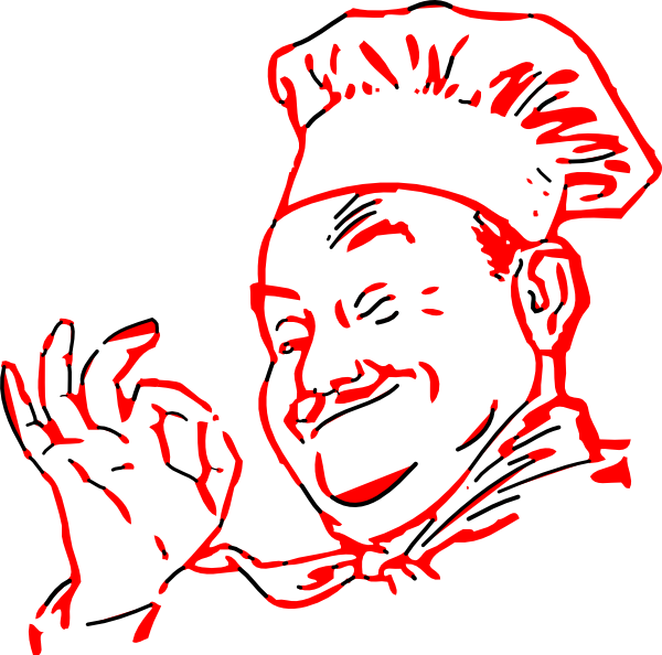 600x594 Chef Clip Art