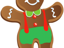 220x165 Christmas Cookie Clip Art Christmas Sugar Cookie Clip Art Cartoon