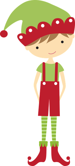 286x630 Christmas Boy Elf Clip Art Clip Art