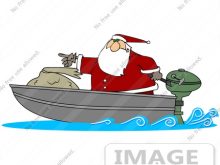 220x165 Santa Fishing Clipart Clip Art Santa Delivering Toys Clipart