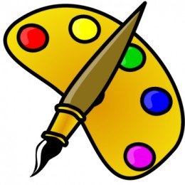 260x260 Coloring Clip Art