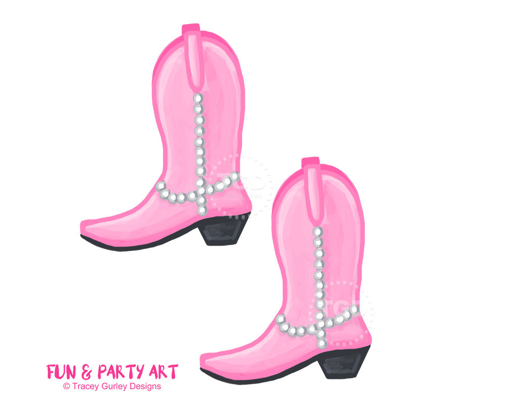 1000x800 Baby Cowgirl Boots Clipart Collection