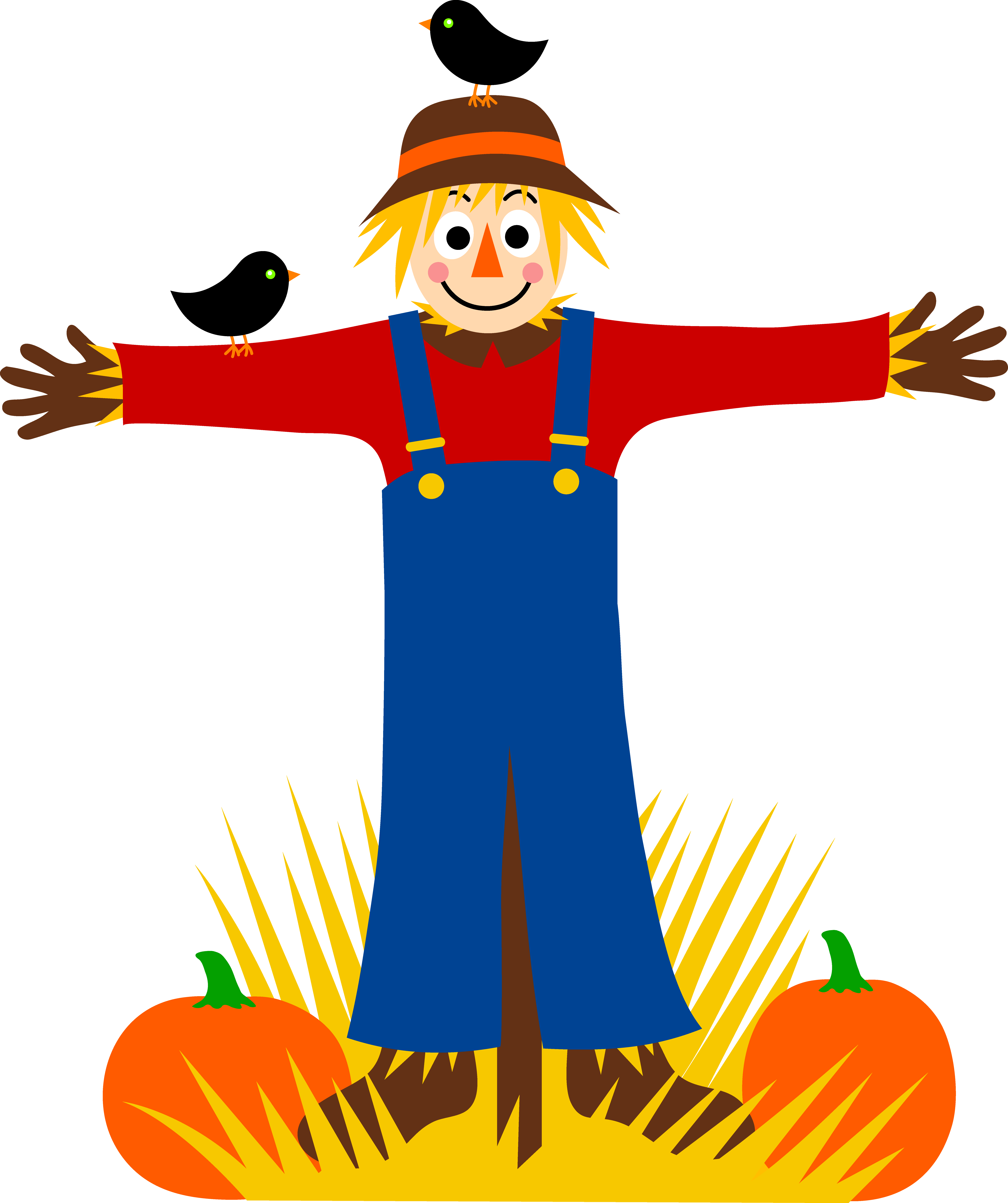 7219x8614 Scarecrow Clip Art Pictures Free Clipart Images