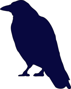 240x297 Bluecrow Clip Art