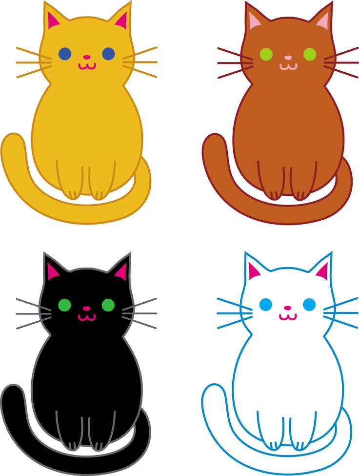 736x975 Three Kittens Clip Art
