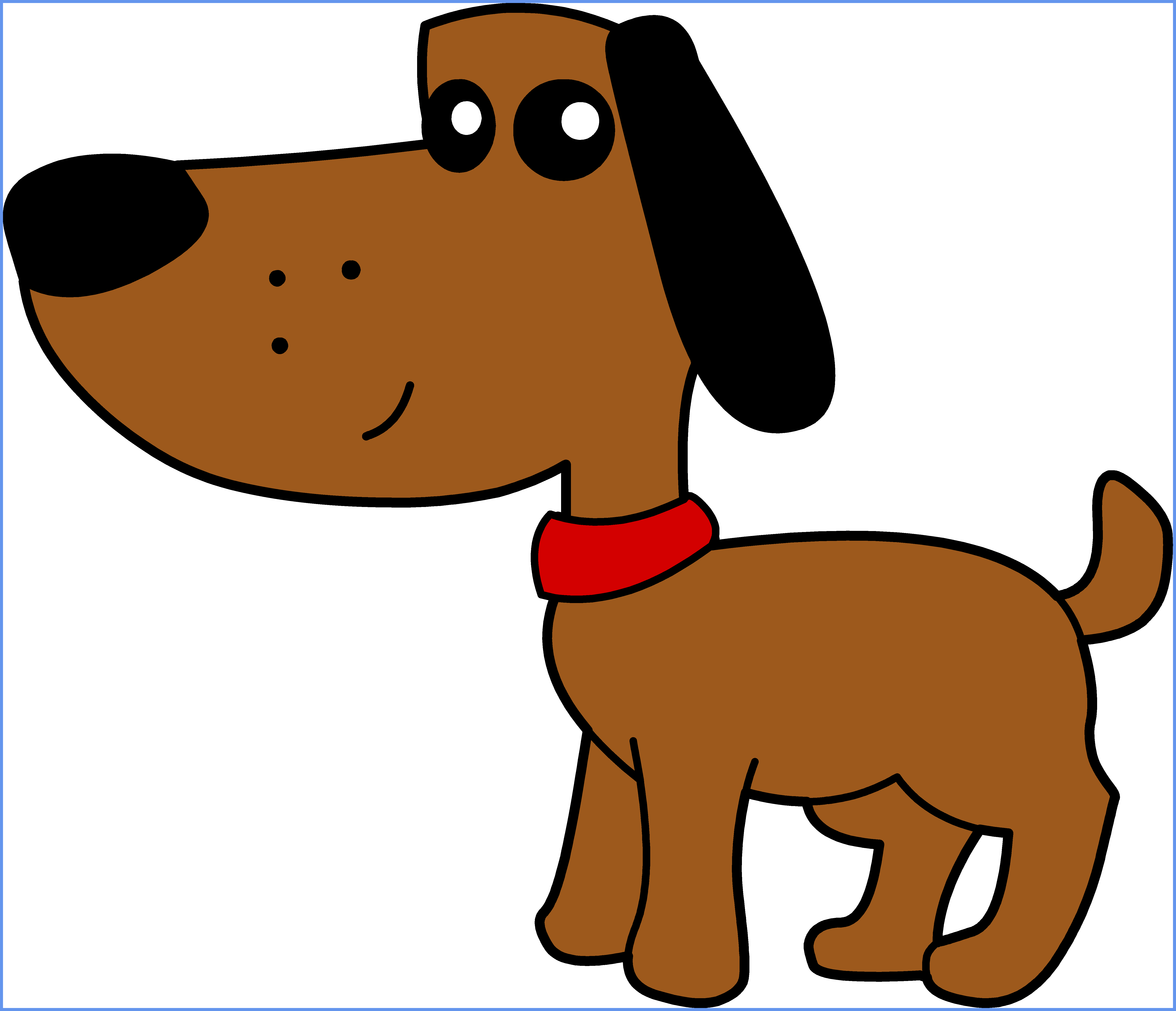 5963x5125 Shocking Cute Dog Clipart Clip Art Library Of Cartoon Ideas