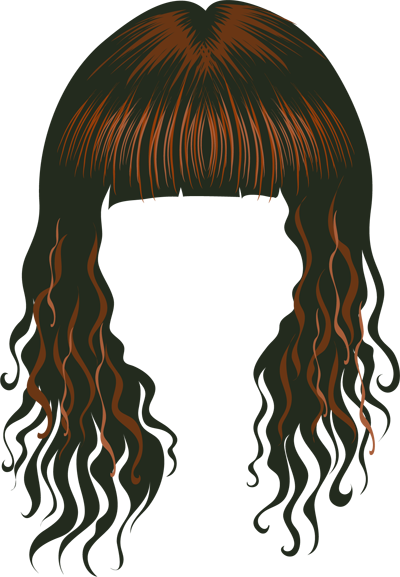 400x577 Hair Cartoon Clipart