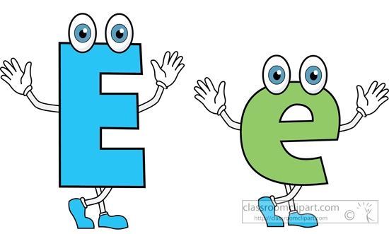 550x331 Letter E Clipart