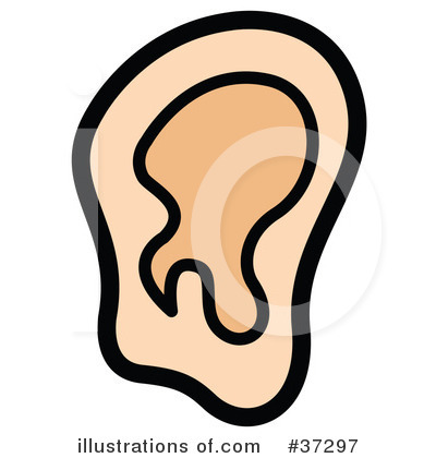 400x420 Ear Clipart Ear Clipart 37297 Illustration Andy Nortnik Free