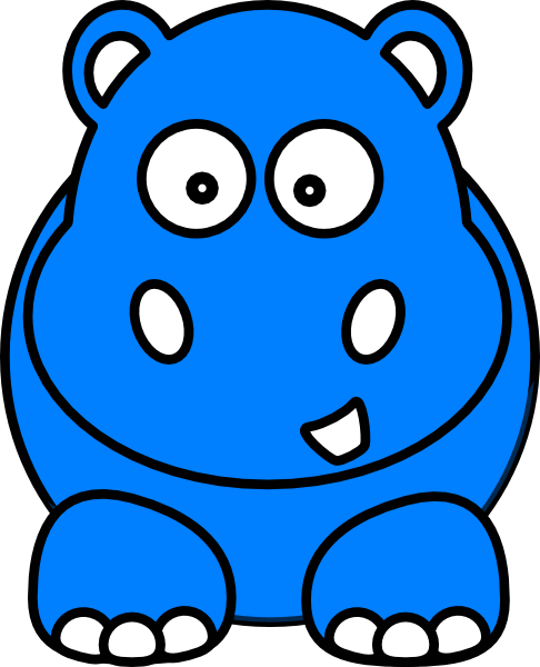 486x600 Hippo F Clip Art