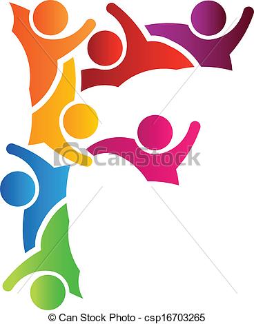 368x470 Logo People Letter F Clip Art Vector