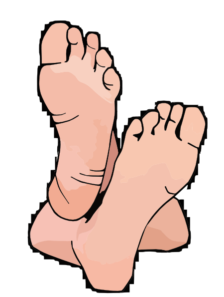 450x595 Bare Feet Clip Art