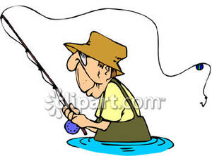 300x222 Old Fisherman Clipart