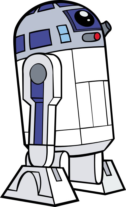 500x821 Nobby R2d2 Clip Art