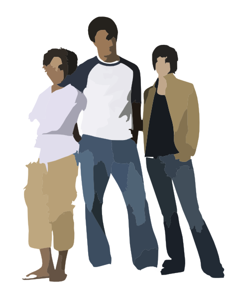486x596 Teens Clip Art