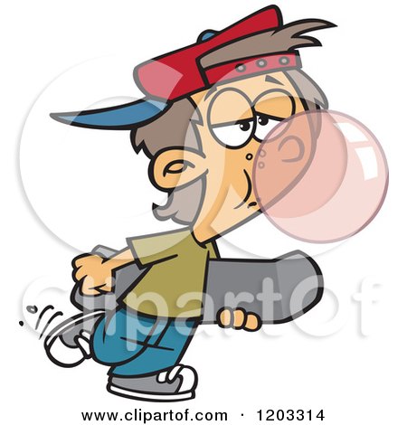 450x470 Cartoon Of A Teenage Boy Walking With His Hands In His Pockets