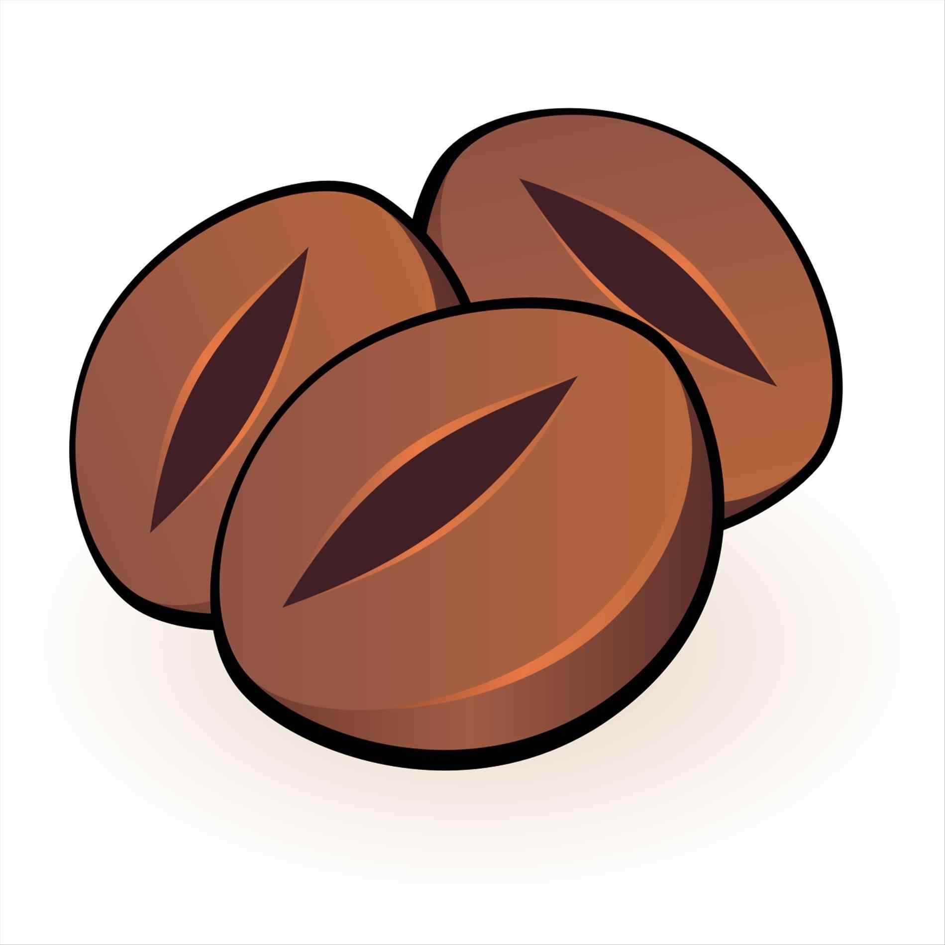 1899x1899 The Images Collection Of Coffee Bean Icon Png Free Download Clip