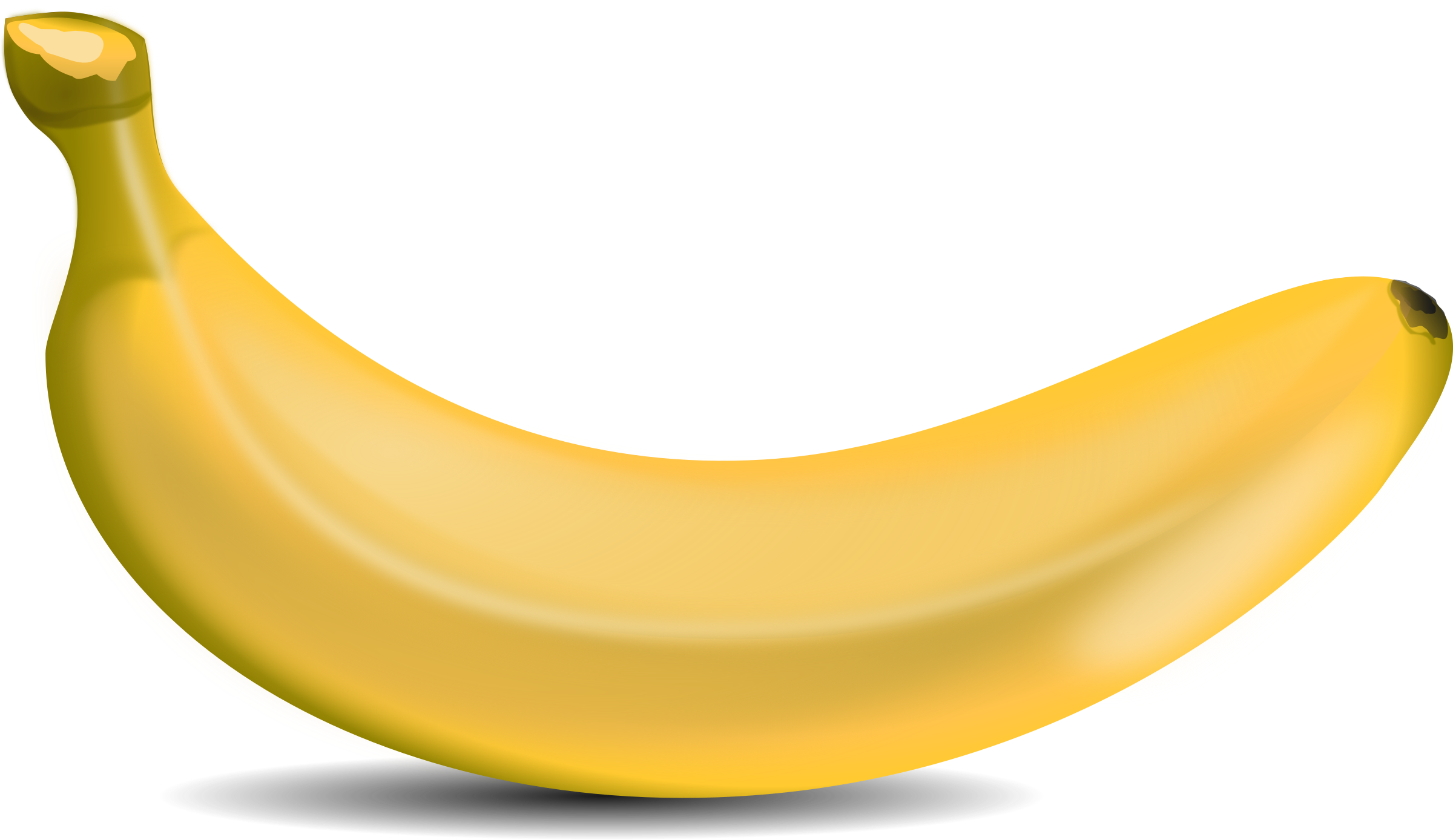 2400x1388 Banana Images Transparent Free Download Clip Art
