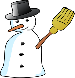 288x297 Snowman Clip Art