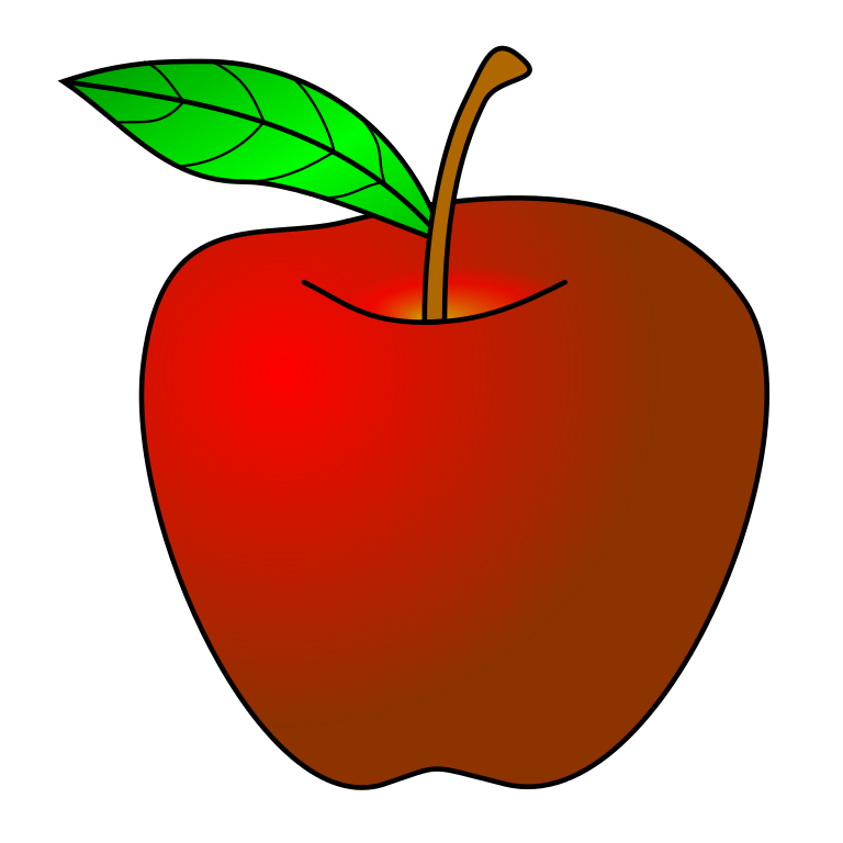 768x768 Nobby Design Ideas Clipart Apple File Red Svg Wikimedia Commons