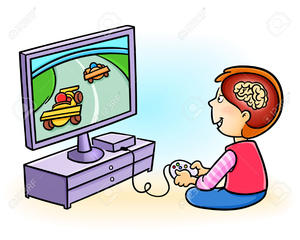 300x240 Boy Playing Video Games Clipart Free Images
