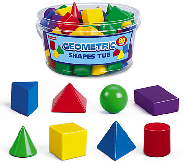 376x336 Geometric Solids Clipart