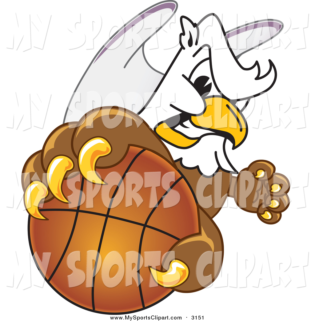 1024x1044 Sports Clip Art Of A Griffin Grabbing A Basketball By Toons4biz