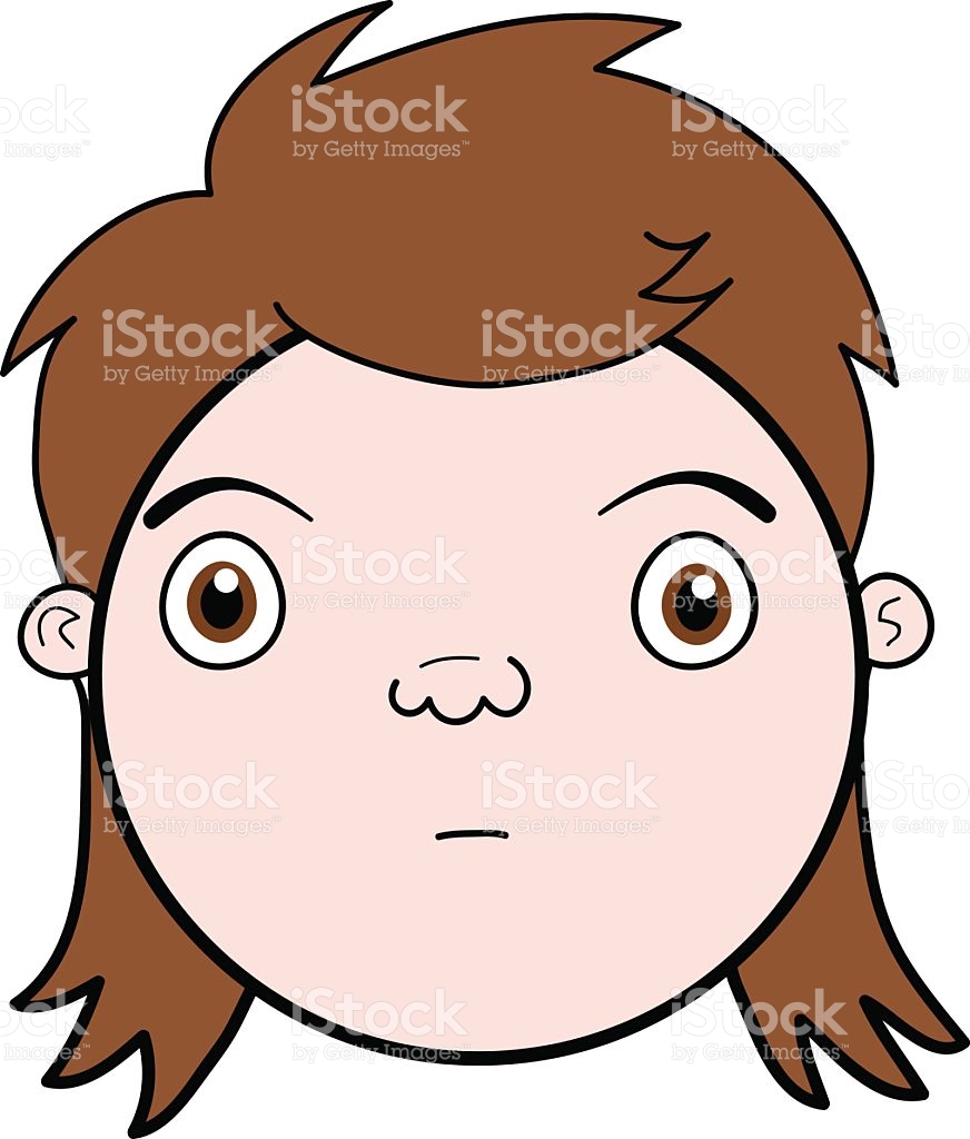 872x1024 Mullet Hair Clipart