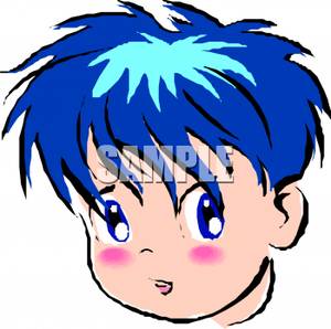 300x298 Pink Hair Clipart Boy Hair