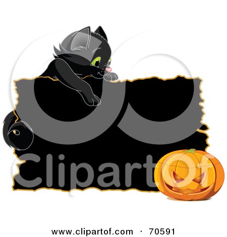450x470 Royalty Free (Rf) Clipart Of Halloween Cats, Illustrations, Vector