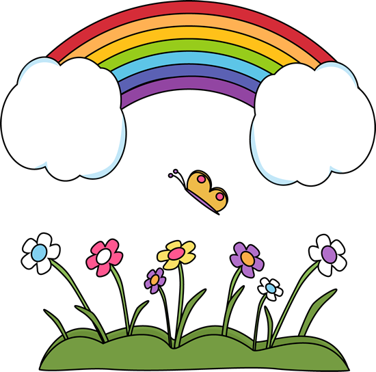 550x544 Rainbow Clip Art