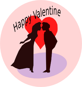 279x299 Happy Valentine Clip Art