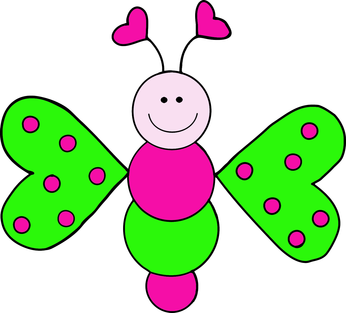 1456x1318 Bug Cute Butterfly Clipart