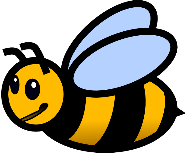 600x498 Bee Black And White Bee Clip Art Black And White Free Clipart