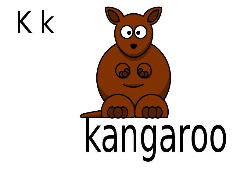 800x566 Free Clipart K For Kangaroo Pranav
