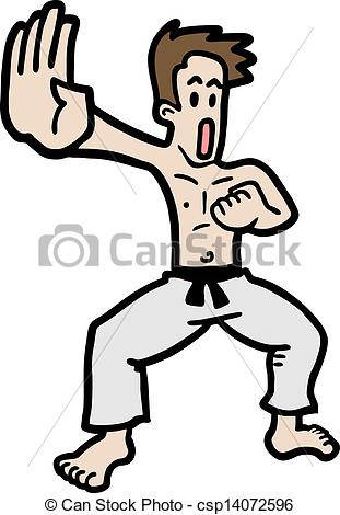 311x470 Creative Design Of Karate Man Eps Vectors