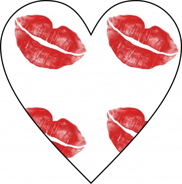 611x615 Lipstick Kiss Cliparts