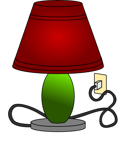 452x493 Lamp Clipart