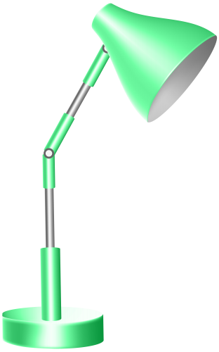 312x500 Green Desk Lamp Png Clip Art