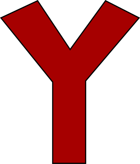 472x550 Red Letter Y