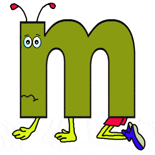 500x500 Animal Alphabet M Education Clipart