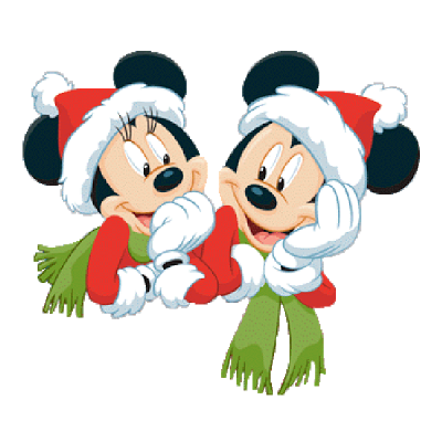400x400 Christmas Clipart Mickey Mouse