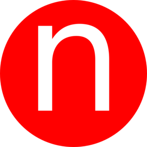 300x300 N Circle Clip Art