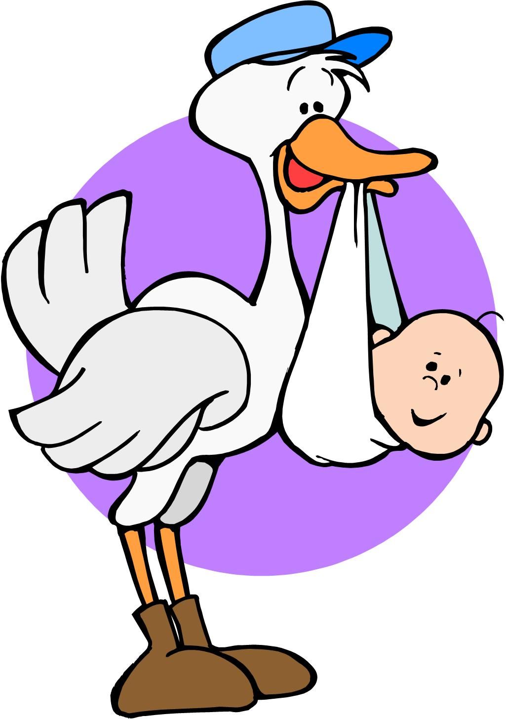 1025x1456 Stork With Baby Clipart Clip Art Babies And Clip Art