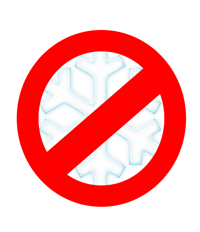 693x800 Free Clipart No To Snow! Briana83