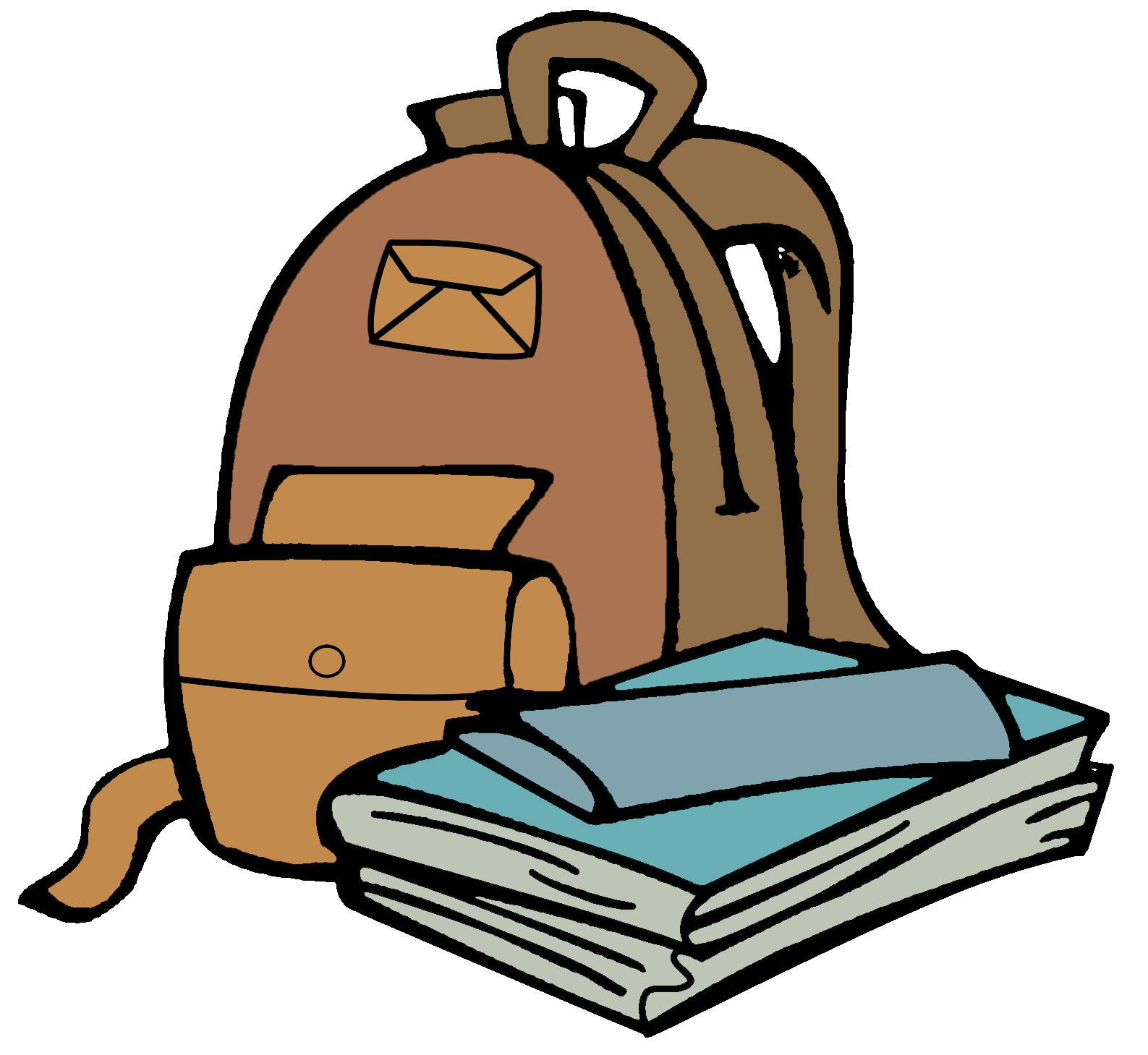 1587x1459 Free Backpack Clipart Pictures