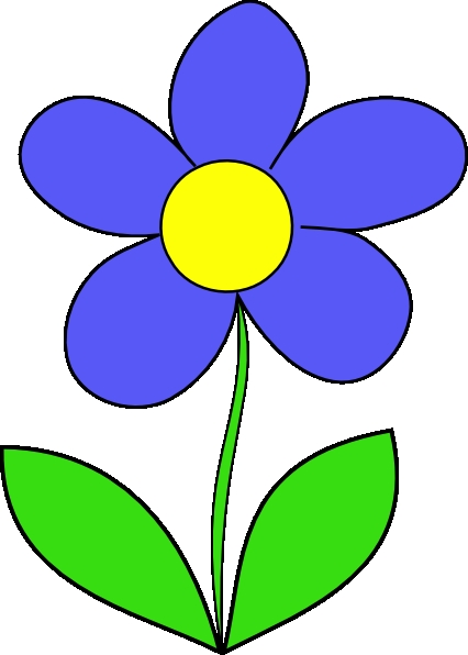 426x596 Picture Of A Flower Clipart Simple Flower Clip Art At Clker Vector